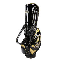 Modelos bordados de PU con bolsa de golf con tachuelas